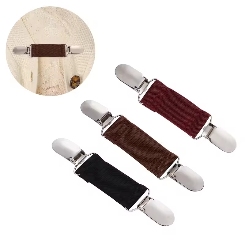 Cardigan Sweater Blouse Shawl Clips Women Fit Dress Cinch Clips Shirt Collar Duck Clip Clasps Charm Accessories