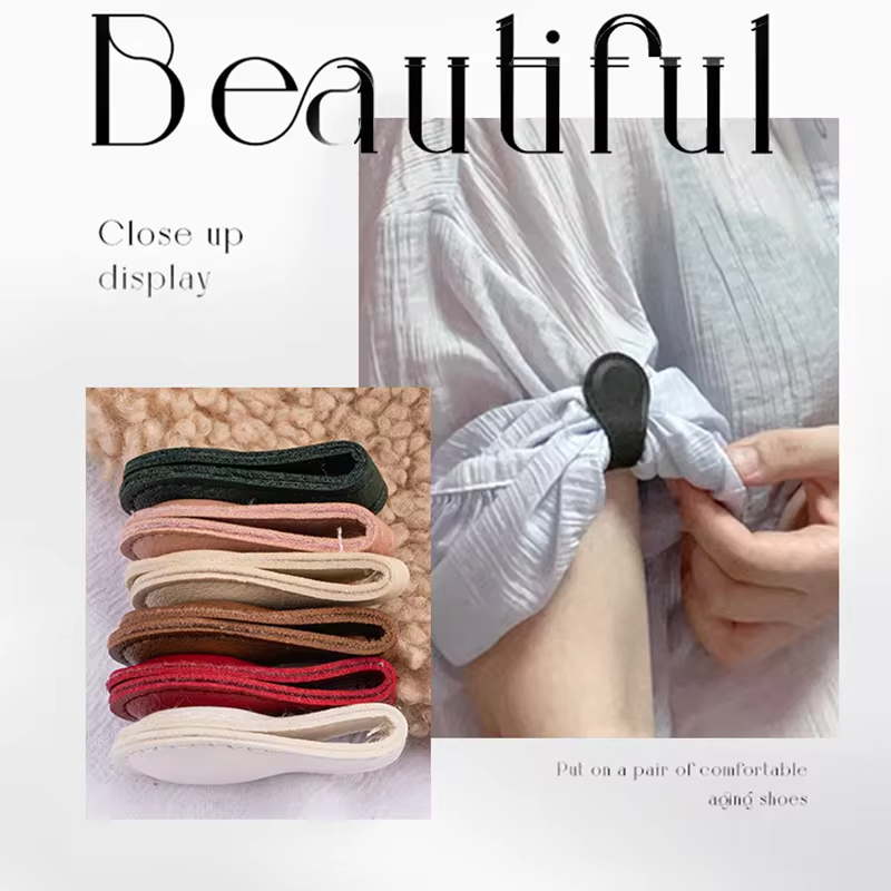 For Magnetic Pant Cuff Clips No Sew Pants Hem Tape Magnet Trouser Roll Up Tool Adjust Pants Sleeves Prevent Pant Leg Dragging