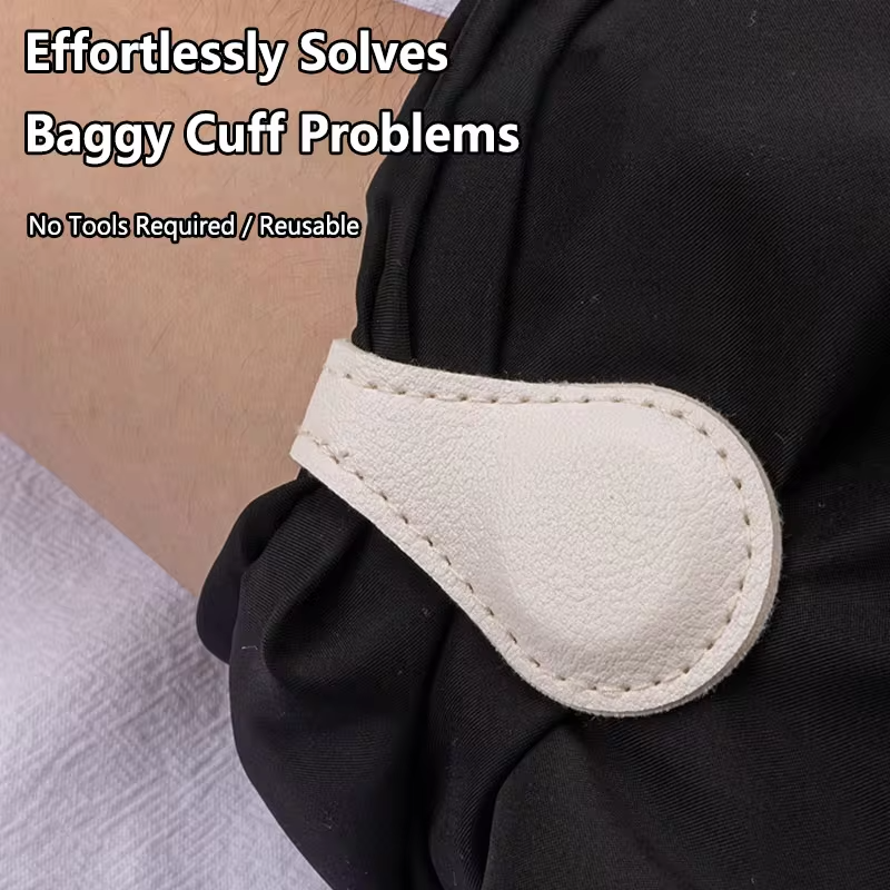 For Magnetic Pant Cuff Clips No Sew Pants Hem Tape Magnet Trouser Roll Up Tool Adjust Pants Sleeves Prevent Pant Leg Dragging
