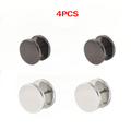 2/4pcs Seamless Spiral Buckle Clip Cuff Fastener for Fashion Buttons on Sweaters Collars Fixing Clip Avoid Wardrobe Malfunction