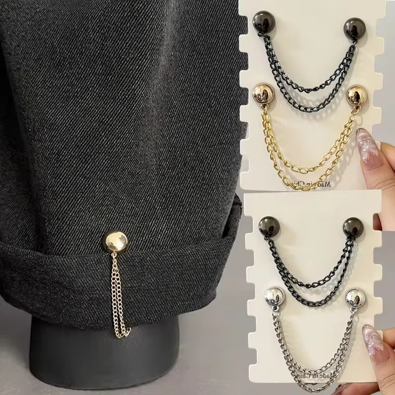 2/8pcs Magnetic Clothing Clips Strong Hold Pinless Fasteners Multi-Purpose Magnetic Buttons for Cardigans Shawls Scarves Jewelry
