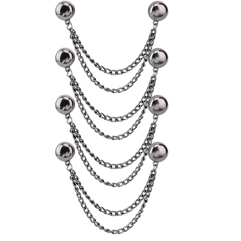 2/8pcs Magnetic Clothing Clips Strong Hold Pinless Fasteners Multi-Purpose Magnetic Buttons for Cardigans Shawls Scarves Jewelry